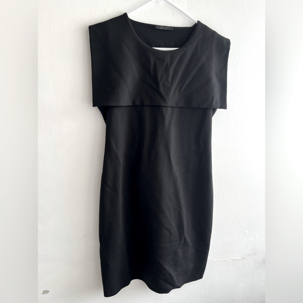 COS Black Mini Dress